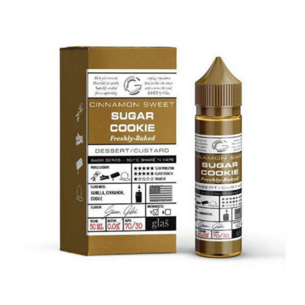 Glas Basix 50ml Shortfill E - Liquid Sugar Cookie - EUK