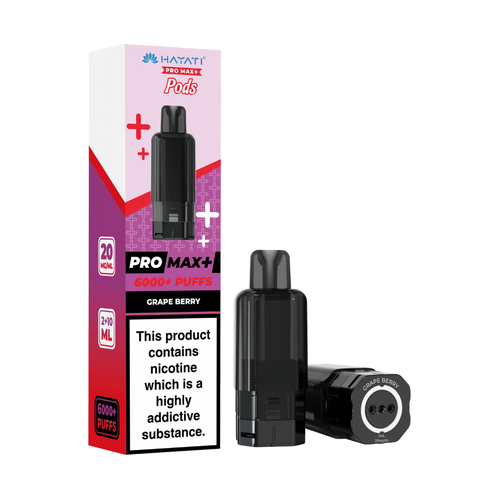 Hayati Pro Max Plus 6000 Prefilled Pod Grape Berry - EUK