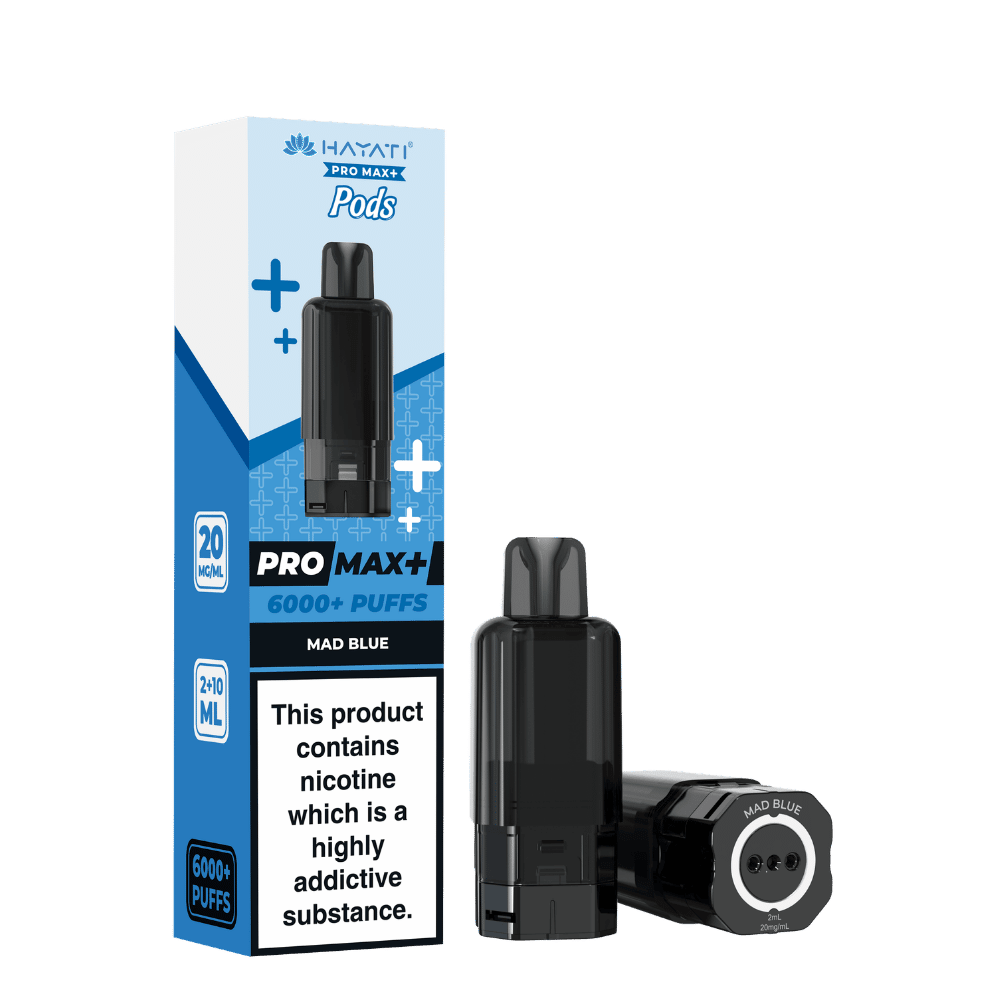 Hayati Pro Max Plus 6000 Prefilled Pod Mad Blue - EUK