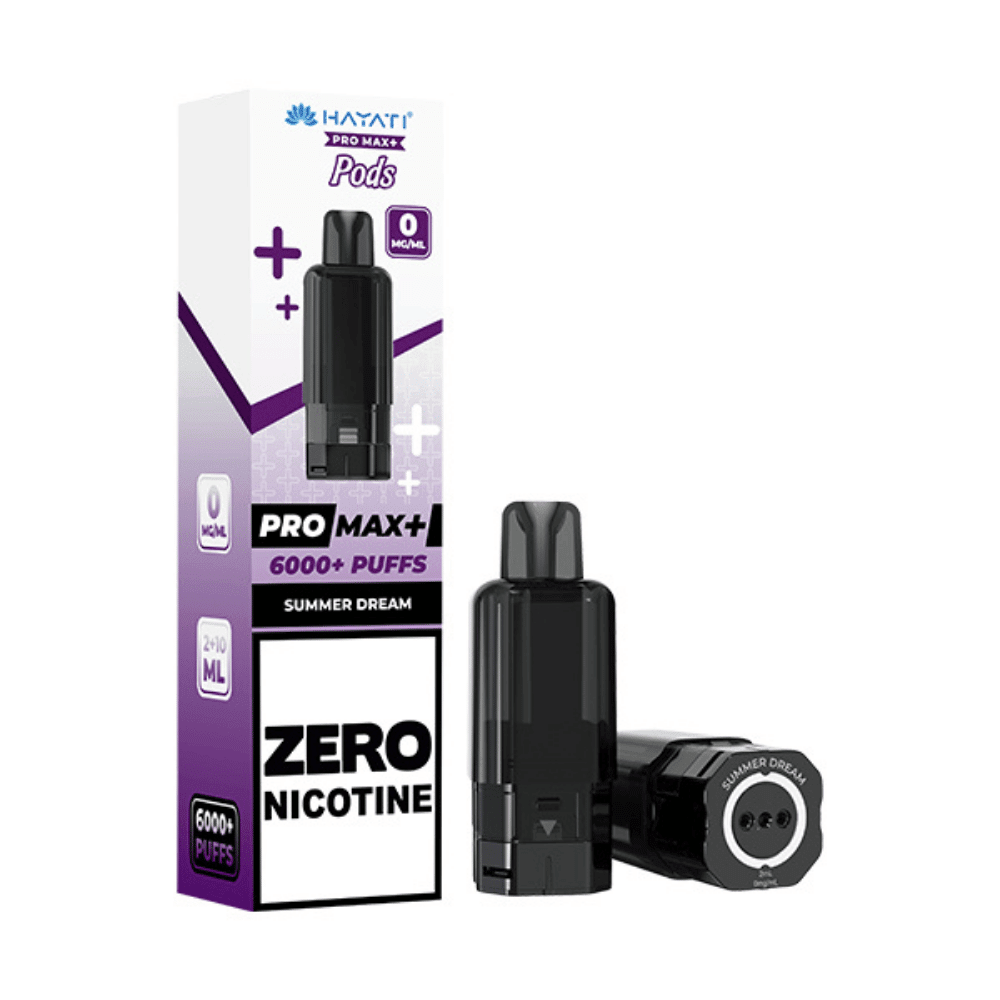 Hayati Pro Max Plus 6000 Prefilled Pod Zero Nicotine Summer Dream - EUK