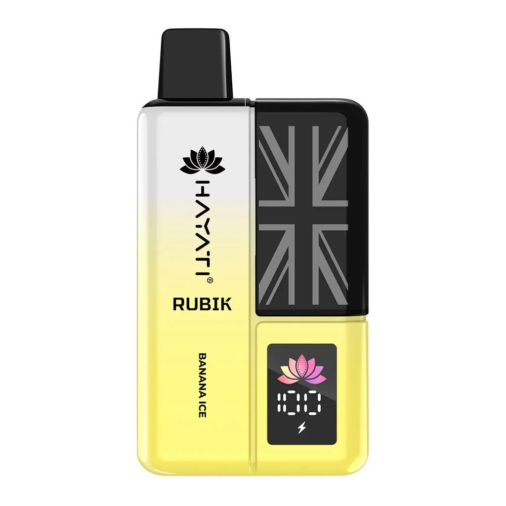 Hayati Rubik 7000 Puffs Vape Banana Ice - EUK