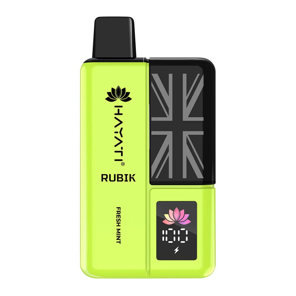 Hayati Rubik 7000 Puffs Vape Fresh Mint - EUK