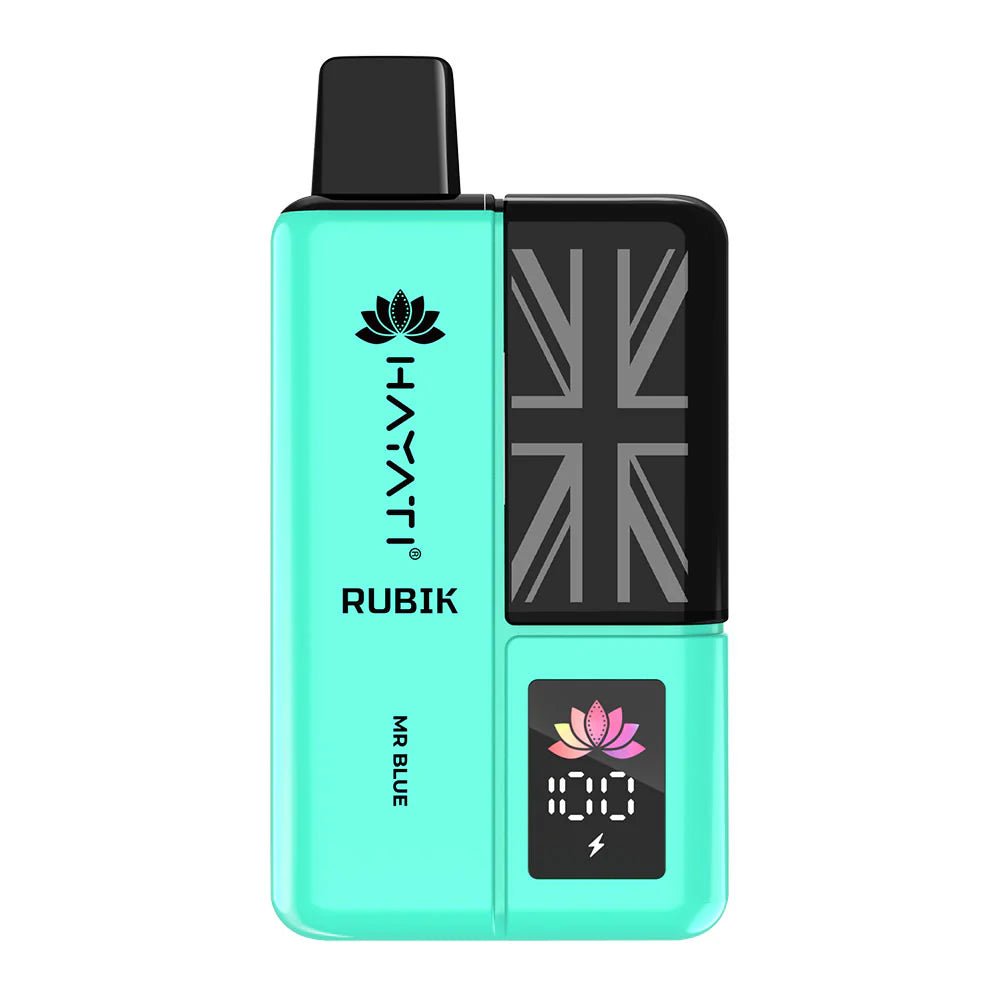 Hayati Rubik 7000 Puffs Vape Mr Blue - EUK