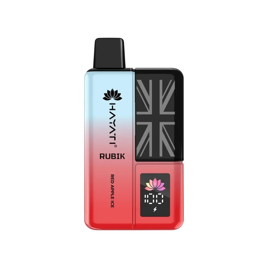 Hayati Rubik 7000 Puffs Vape Red Apple Ice - EUK