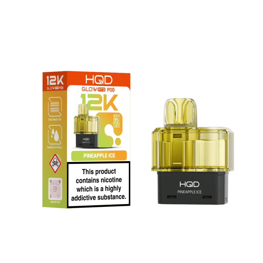 HQD Glow Pro 12K Refill Pod Pineapple Ice - EUK