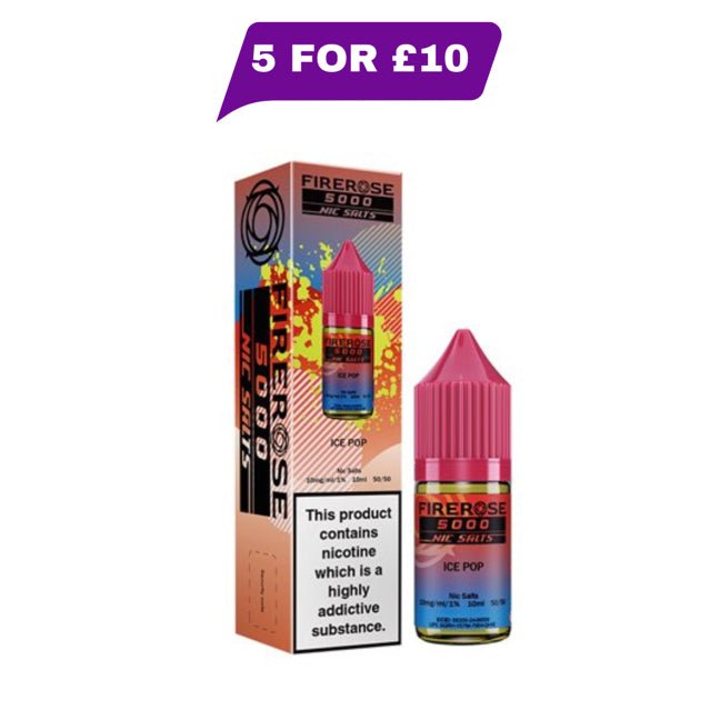 Ice Pop Nic Salt E - Liquid By Firerose - EUK