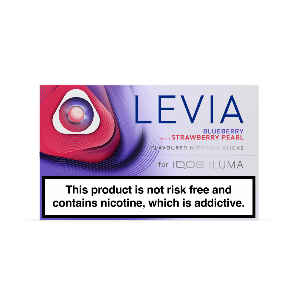 IQOS LEVIA Blueberry Strawberry Pearl Tobacco Free Nicotine Sticks - EUK