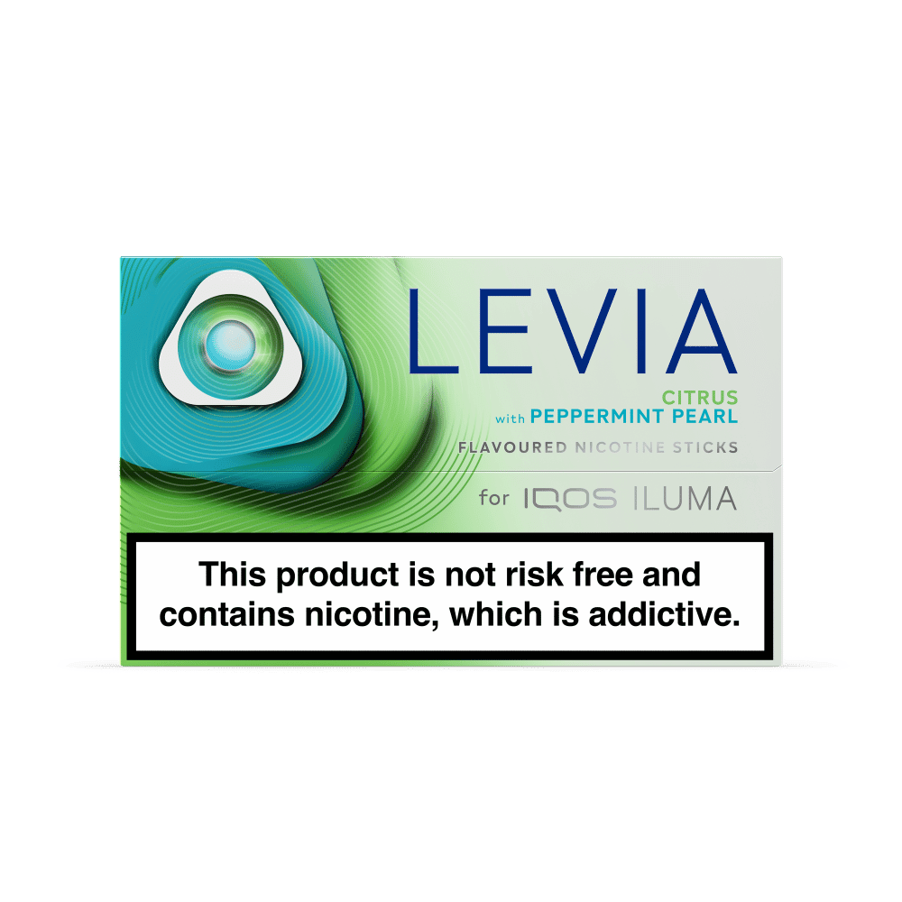 IQOS LEVIA Citrus Peppermint Pearl Tobacco Free Nicotine Sticks - EUK