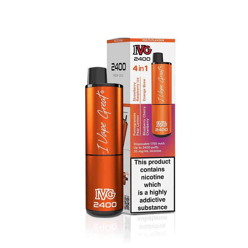 IVG 2400 4 in 1 Multi Flavour Juicy Edition - EUK