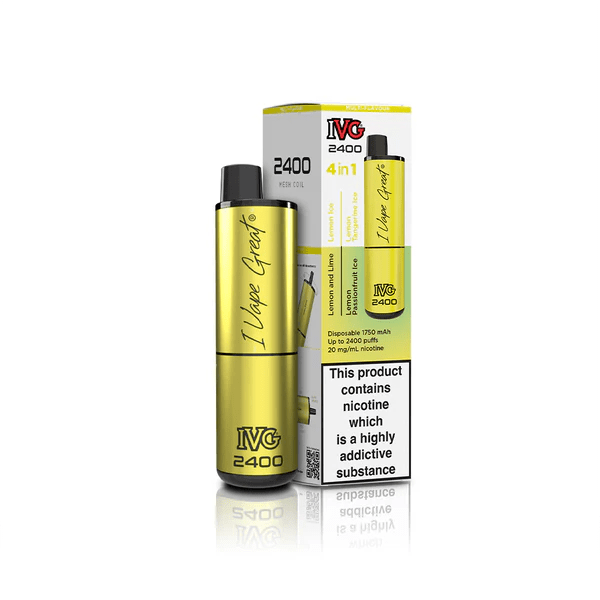 IVG 2400 4 in 1 Multi Flavour Lemon Edition - EUK
