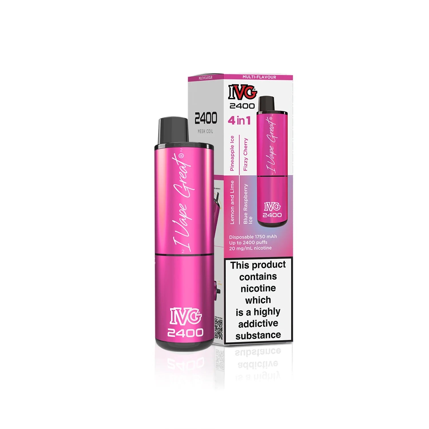 IVG 2400 4 in 1 Multi Flavour Special Edition - EUK