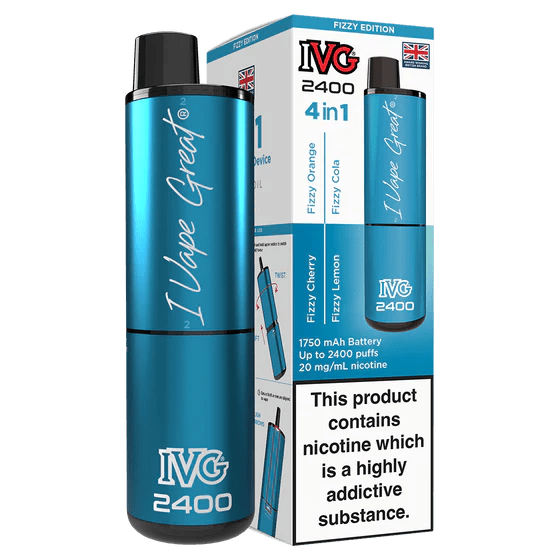 IVG 2400 Rechargeable Vape Fizzy Edition - EUK