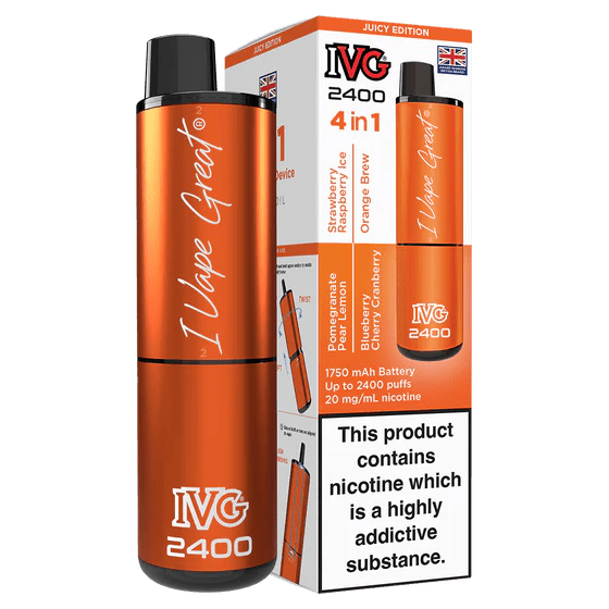 IVG 2400 Rechargeable Vape Juicy Edition - EUK