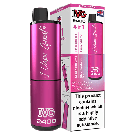 IVG 2400 Rechargeable Vape Special Edition - EUK