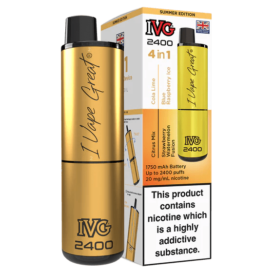 IVG 2400 Rechargeable Vape Summer Edition - EUK