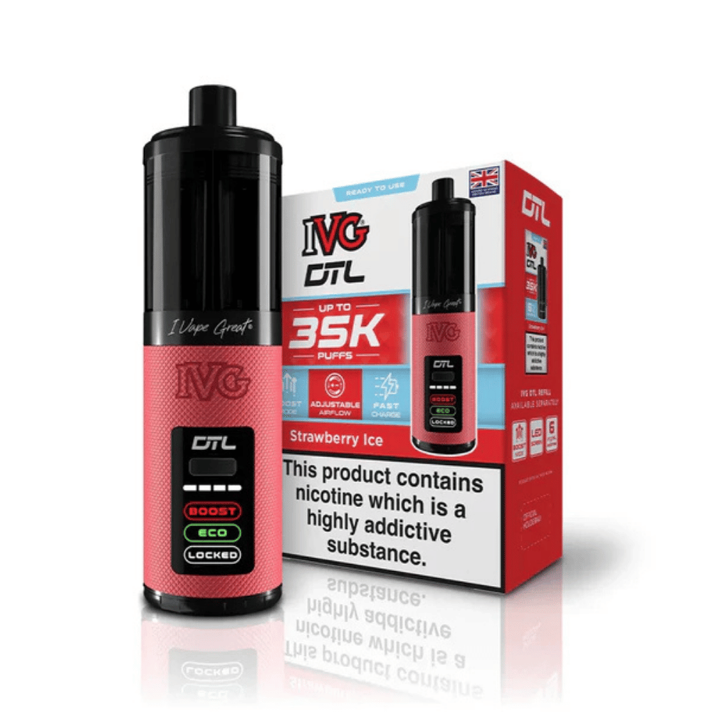 IVG DTL 35k Prefilled Pod Kit Strawberry Ice - EUK
