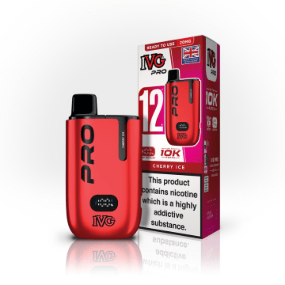 IVG Pro 12 Cherry Ice Vape Kit - EUK