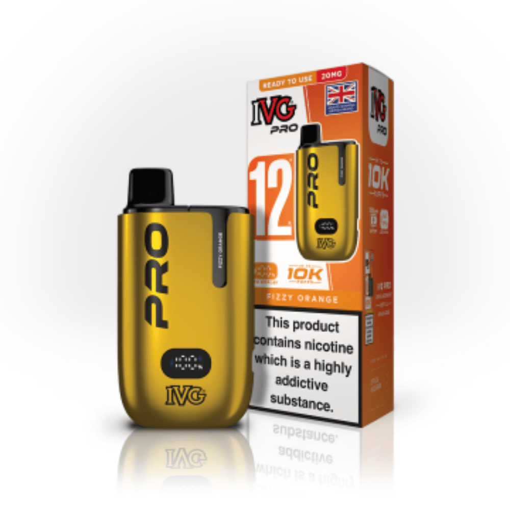 IVG Pro 12 Fizzy Orange Vape Kit - EUK