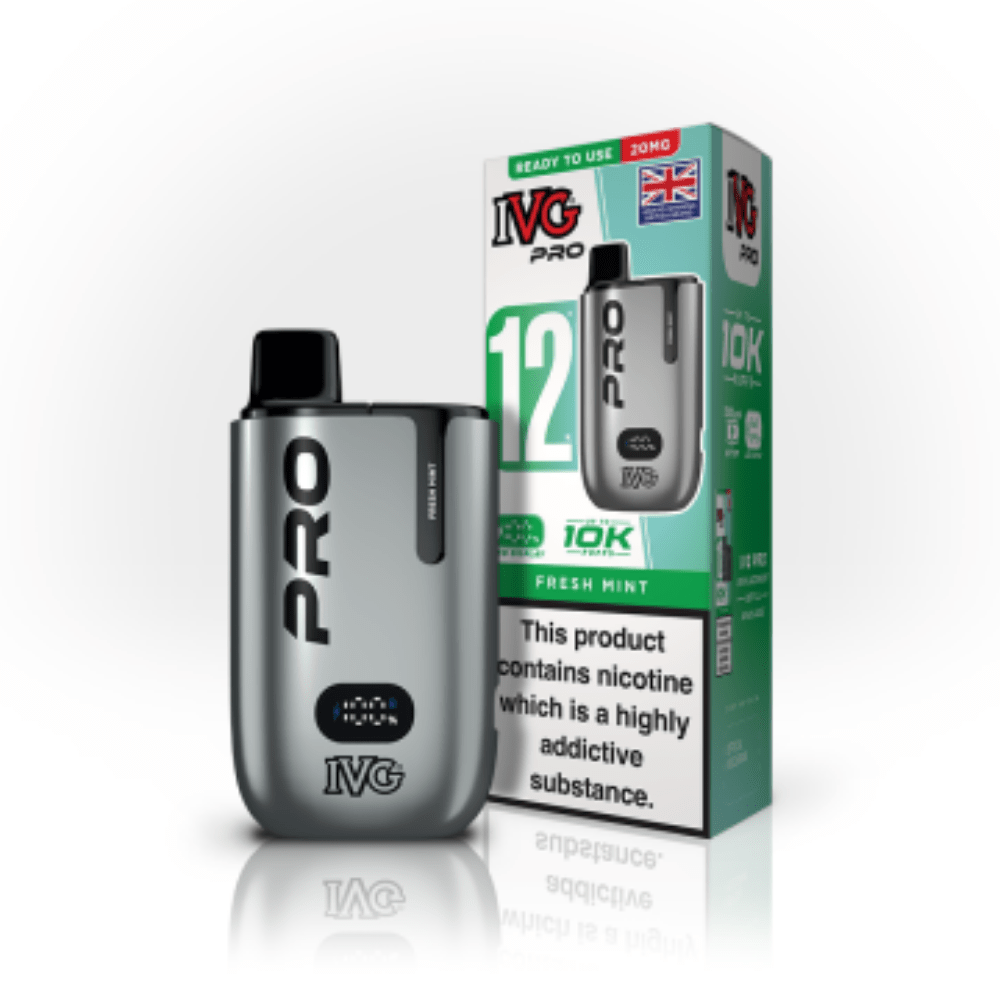 IVG Pro 12 Fresh Mint Vape Kit - EUK