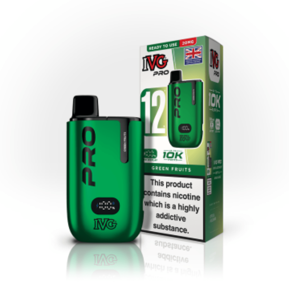 IVG Pro 12 Green Fruits Vape Kit - EUK