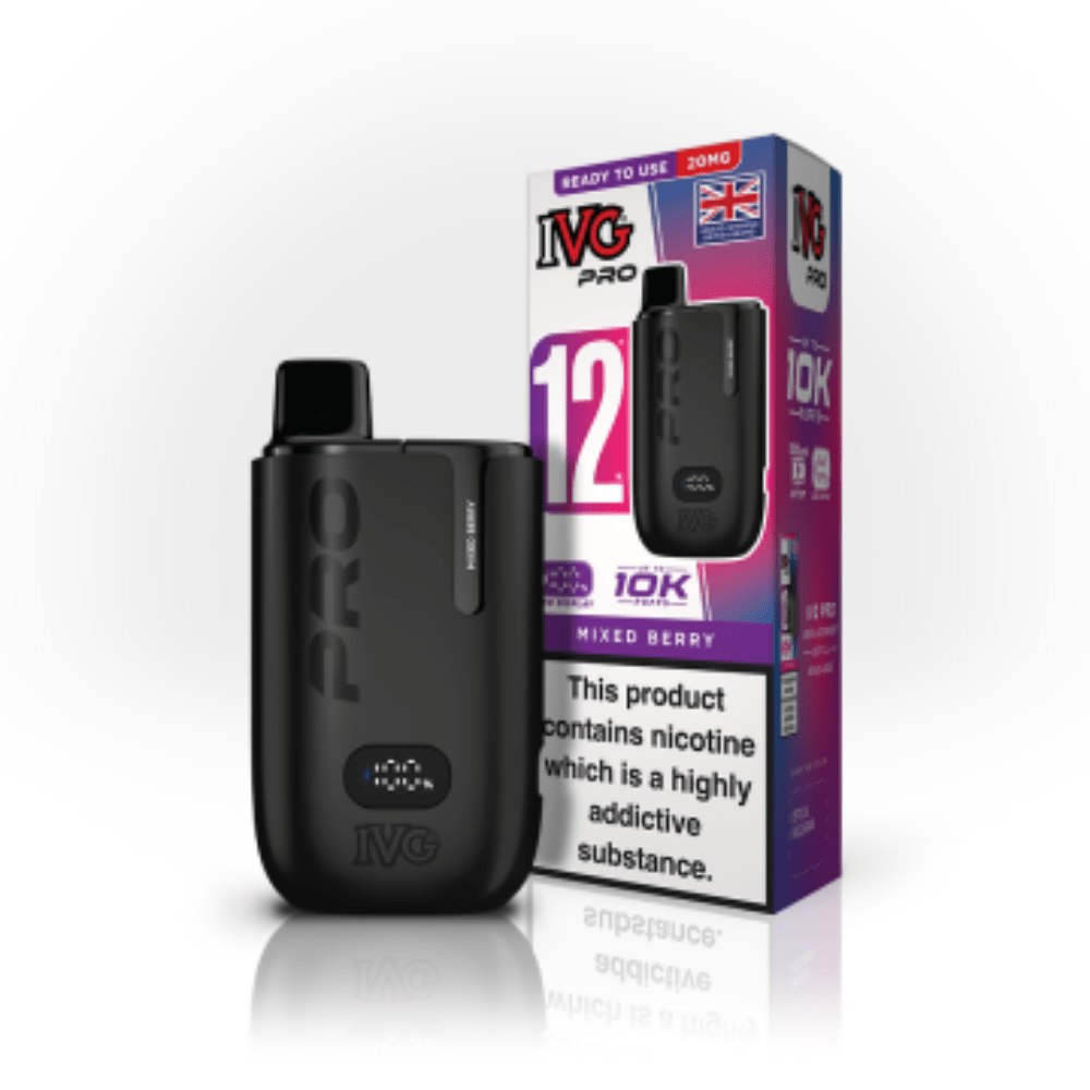 IVG Pro 12 Mixed Berry Vape Kit - EUK