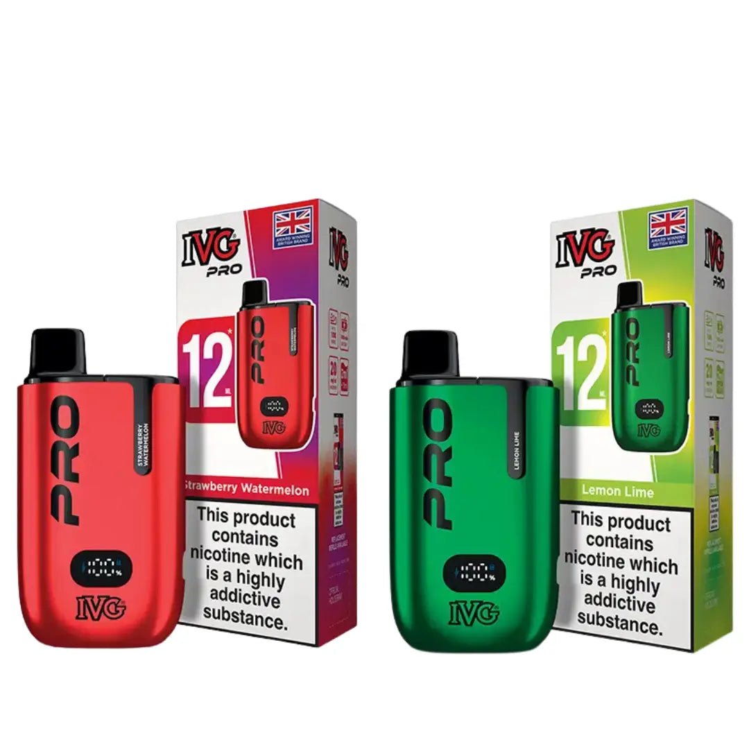 IVG Pro 12 Prefilled Pod Vape Kit - EUK