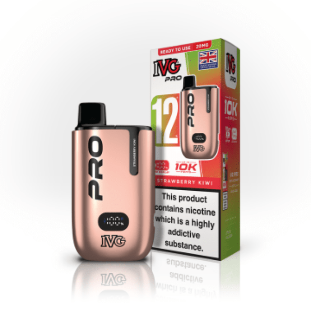 IVG Pro 12 Strawberry Kiwi Vape Kit - EUK