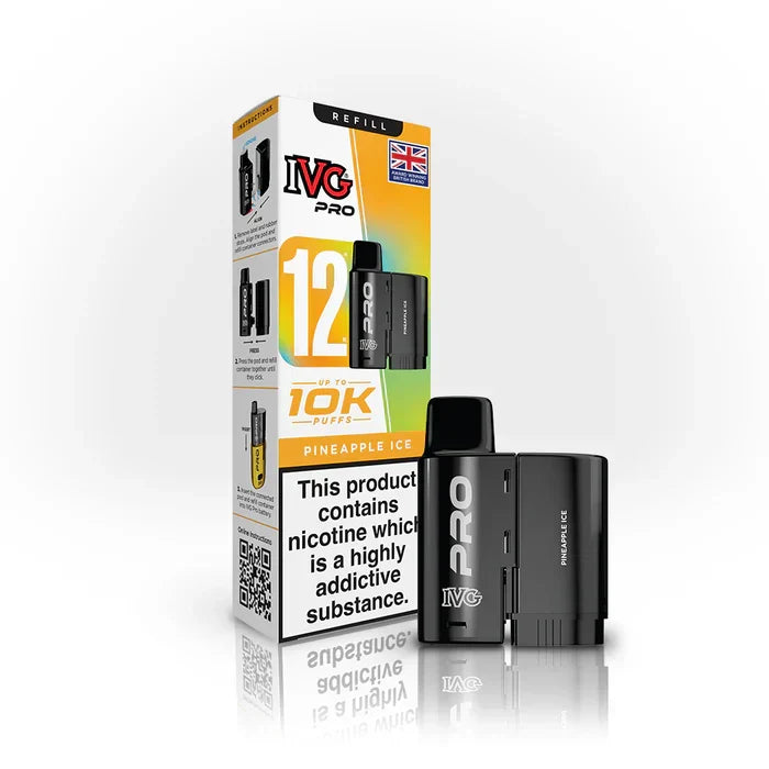 IVG Pro Refill 10mg Pineapple Ice