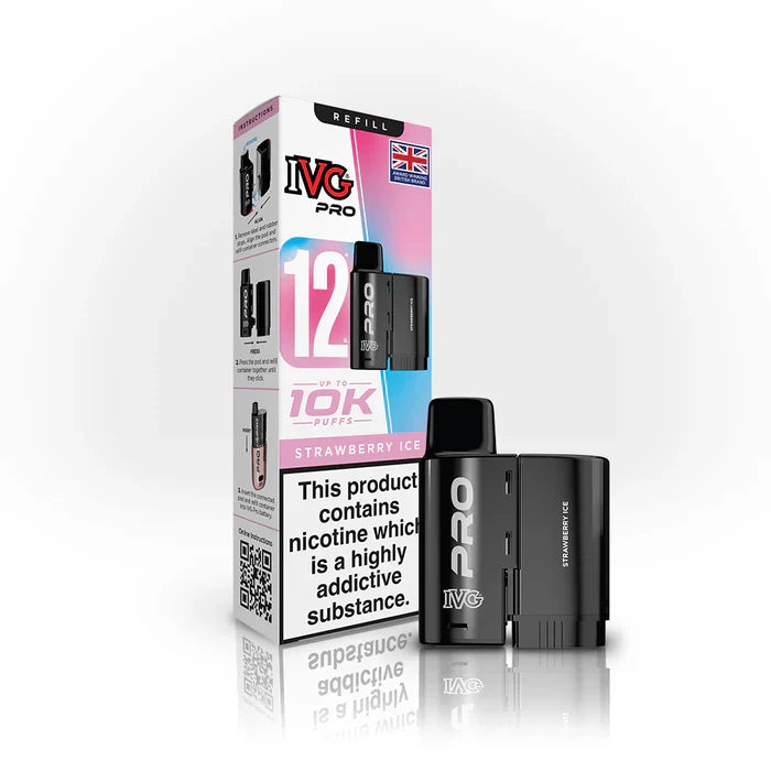 IVG Pro Strawberry Ice Refill