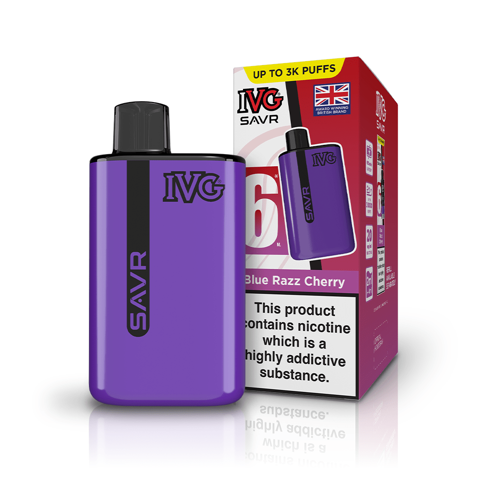 IVG SAVR Blue Razz Cherry - EUK