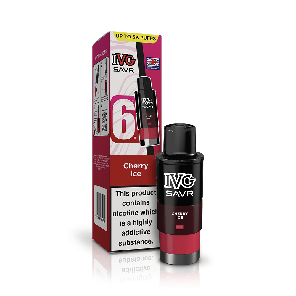 IVG SAVR Cherry Ice Refill - EUK
