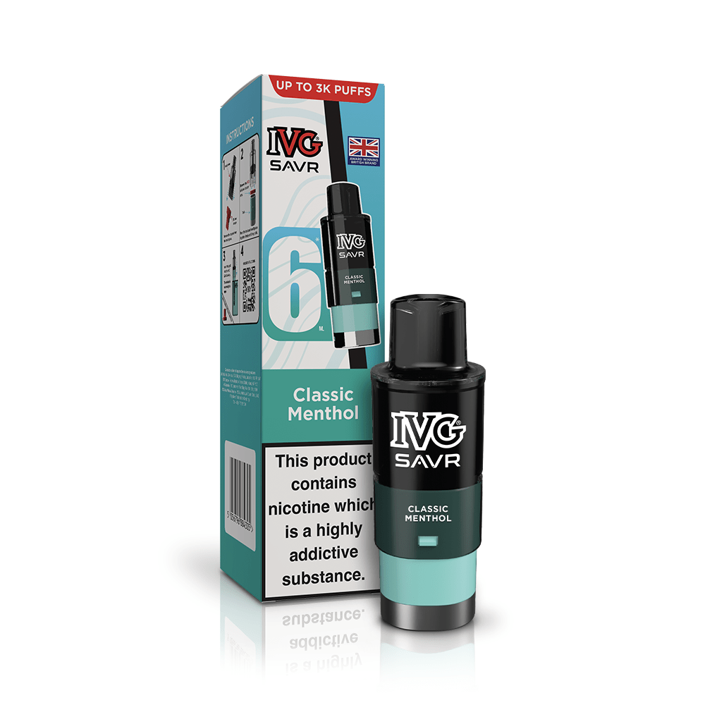 IVG SAVR Classic Menthol Refill - EUK