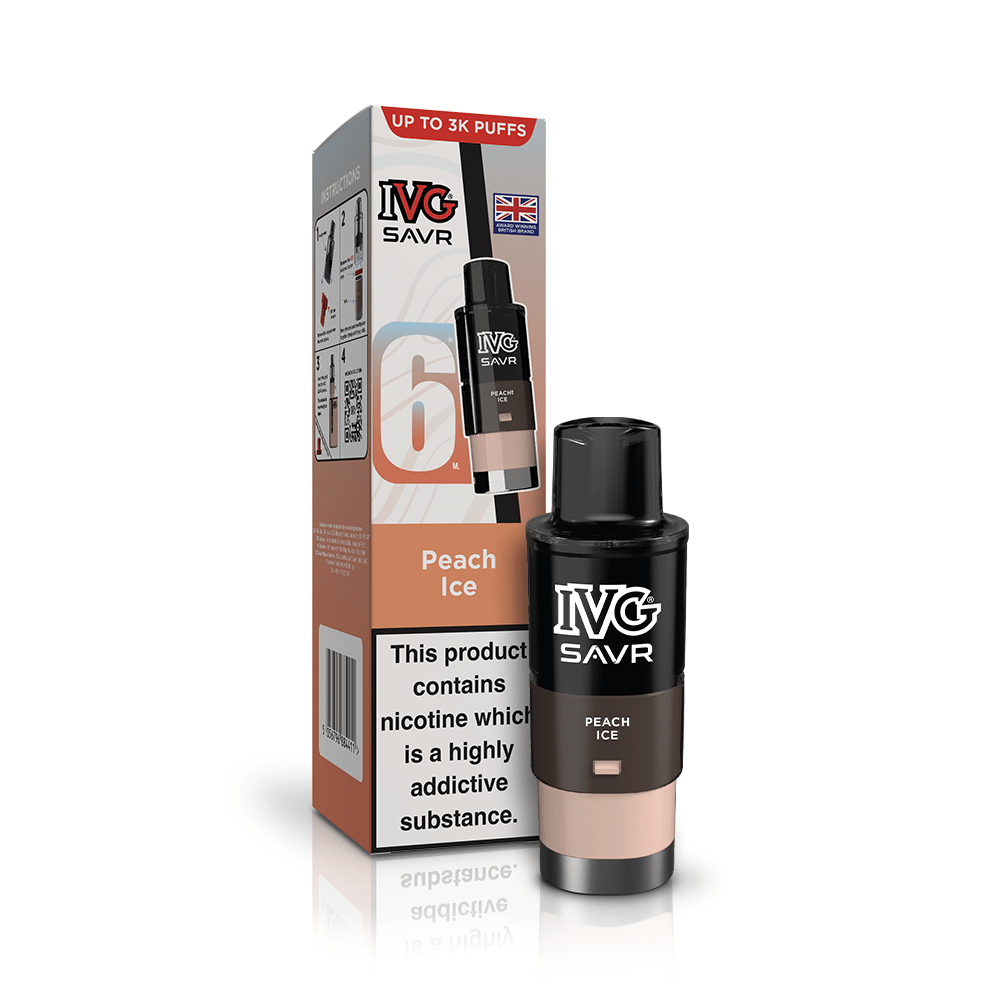 IVG SAVR Peach Ice Refill - EUK