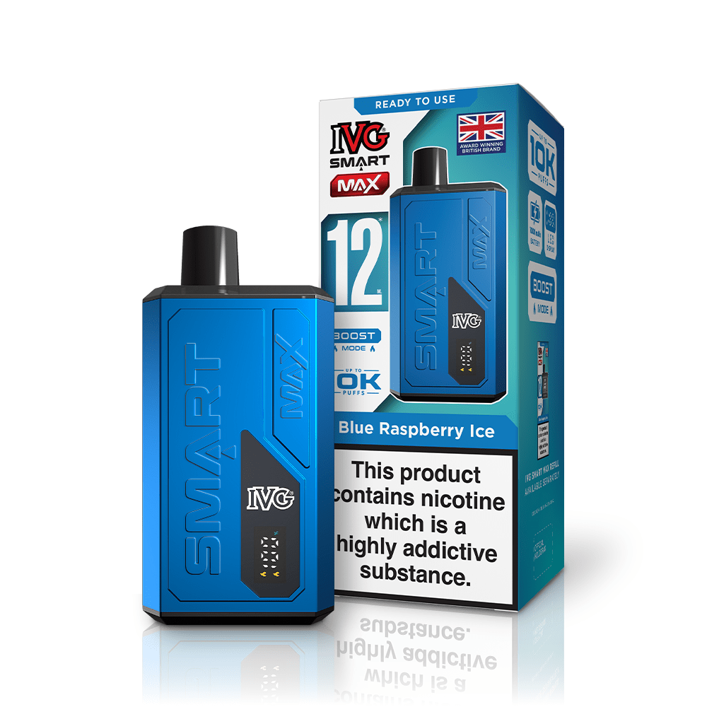 IVG Smart Max Blue Raspberry Ice Starter Kit - EUK