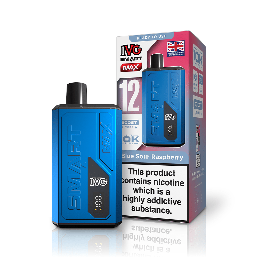 IVG Smart Max Blue Sour Raspberry Starter Kit - EUK