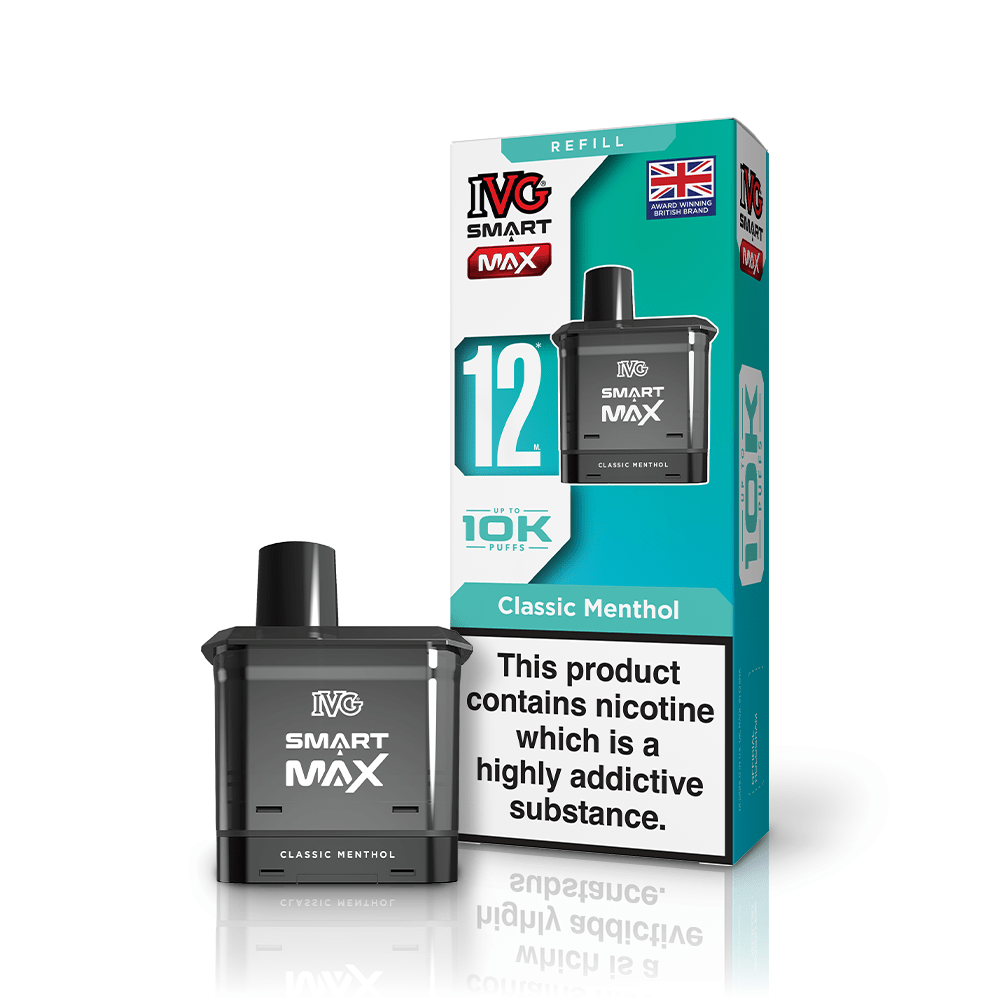 IVG Smart Max Classic Menthol Refill Pods - EUK