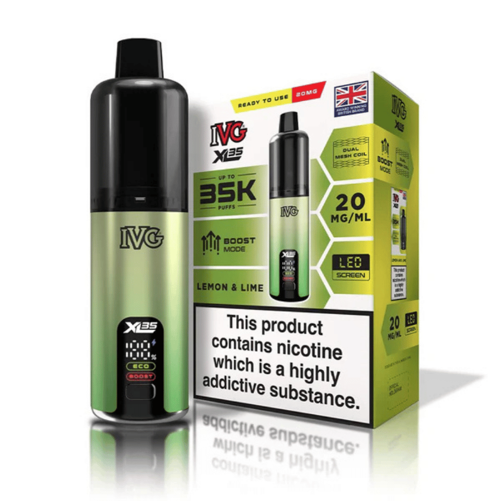 IVG XL 35K Prefilled Pod Kit Lemon Lime - EUK