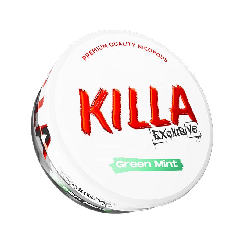 Killa Green Mint Nicotine Pouches - EUK