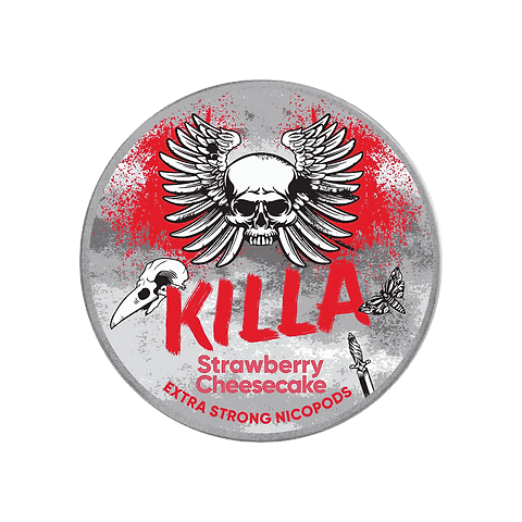 Killa Strawberry Cheesecake Nicotine Pouches - EUK