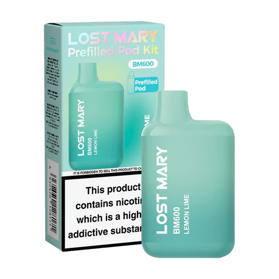 Lost Mary BM600 Prefilled Pod Kit Lemon Lime - EUK