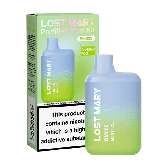 Lost Mary BM600 Prefilled Pod Kit Menthol - EUK