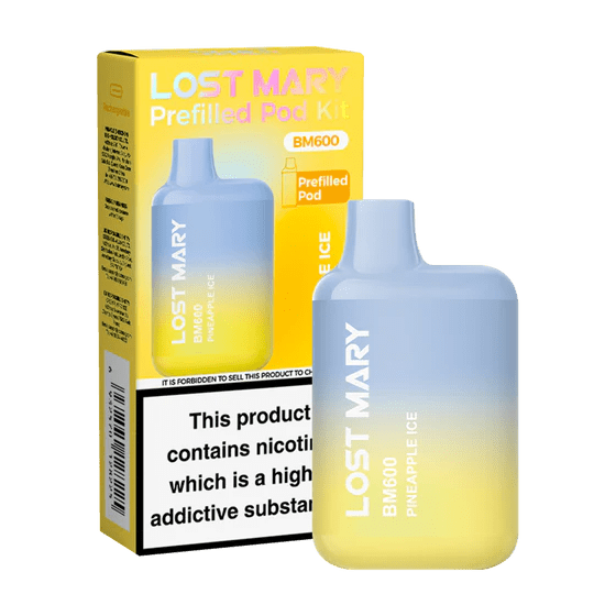 Lost Mary BM600 Prefilled Pod Kit Pineapple Ice - EUK