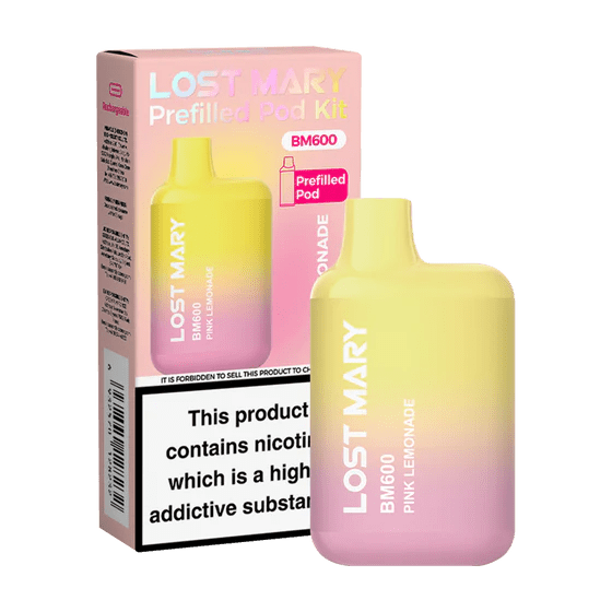 Lost Mary BM600 Prefilled Pod Kit Pink Lemonade - EUK