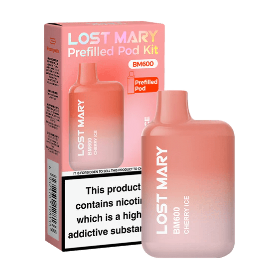Lost Mary BM600 Prefilled Pod Kit Strawberry Ice - EUK