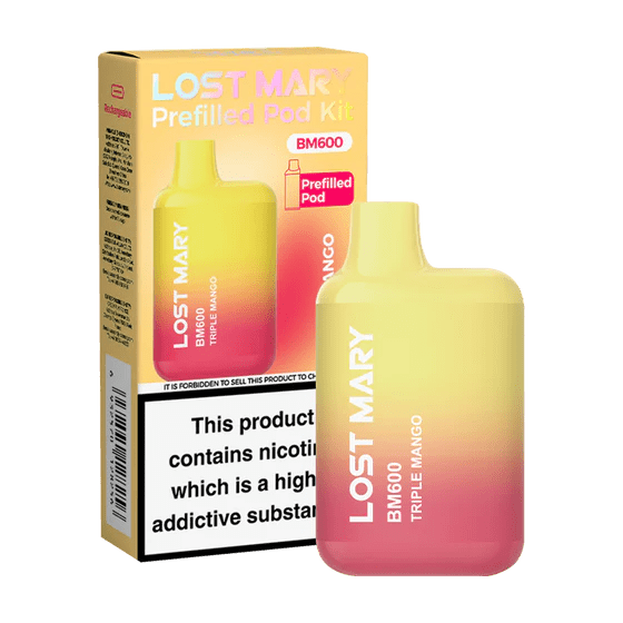 Lost Mary BM600 Prefilled Pod Kit Triple Mango - EUK