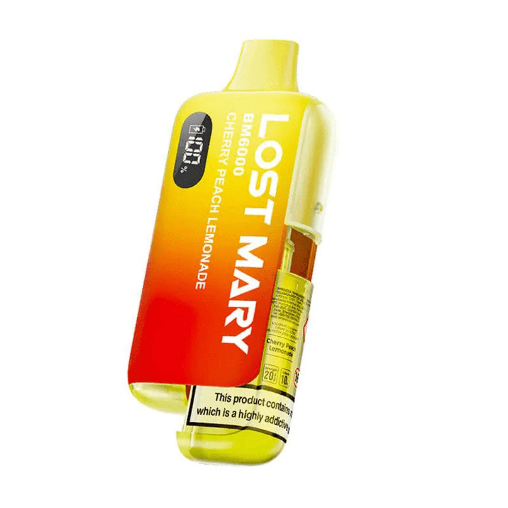 Lost Mary BM6000 Prefilled Pod Kit Cherry Peach Lemonade - EUK