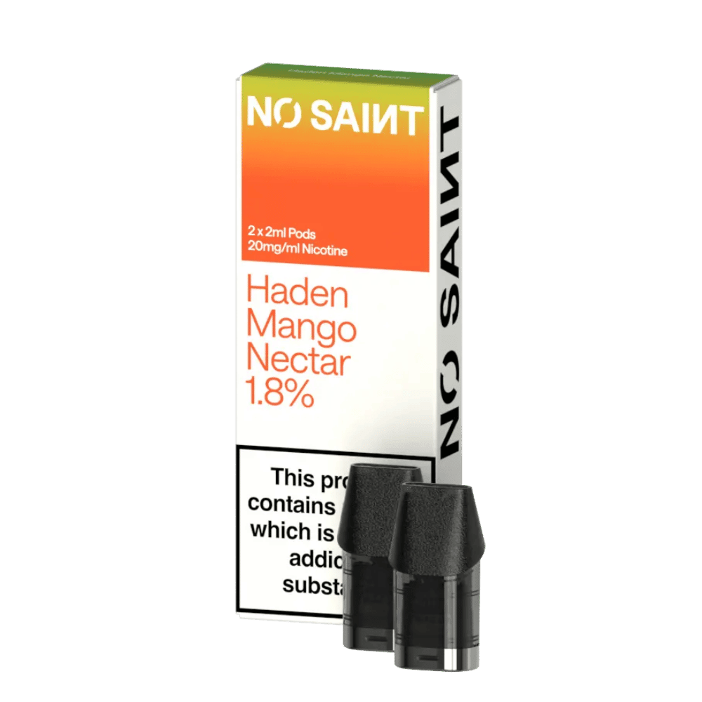 No Saint Prefilled Pods Haden Mango Nectar (2 Pack) - EUK