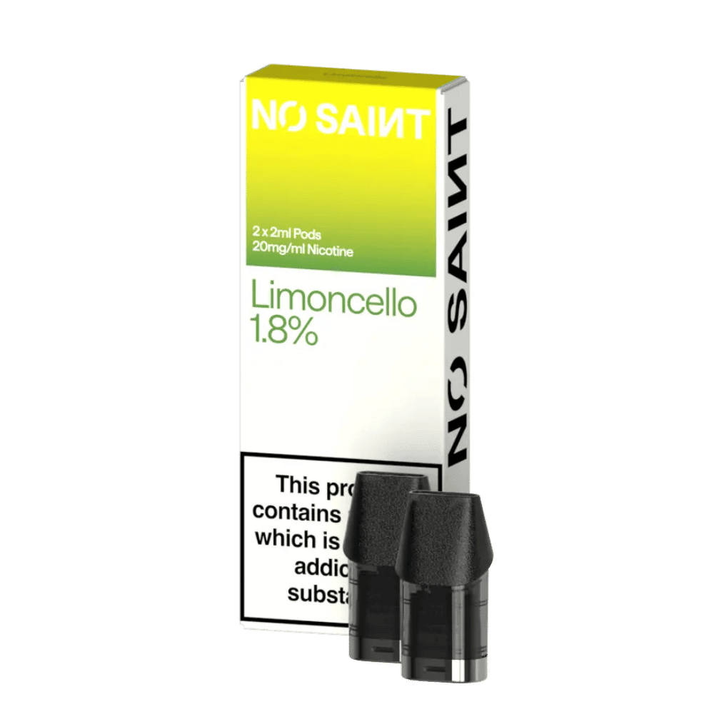 No Saint Prefilled Pods Limoncello (2 Pack) - EUK