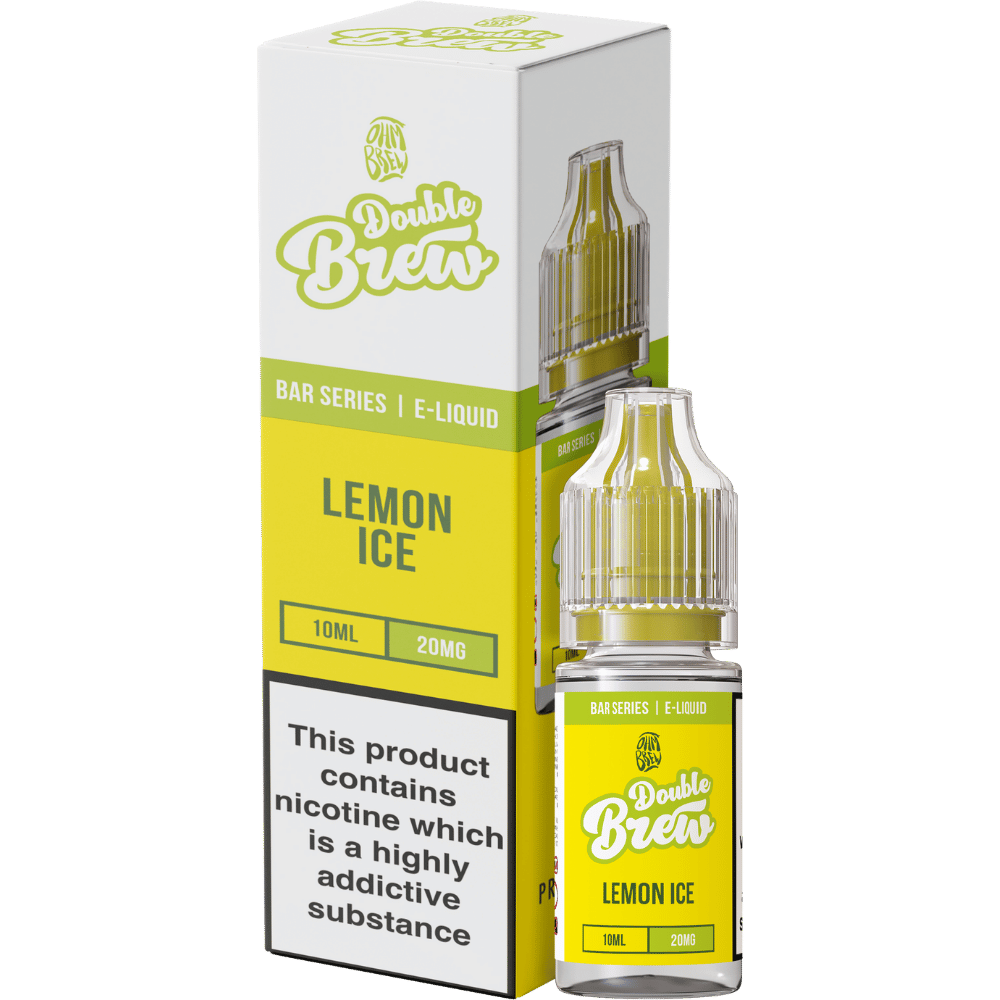 Ohm Brew Double Brew Nic Salt E - Liquid Lemon Ice - EUK