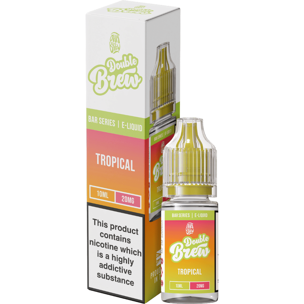 Ohm Brew Double Brew Nic Salt E - Liquid Tropical - EUK